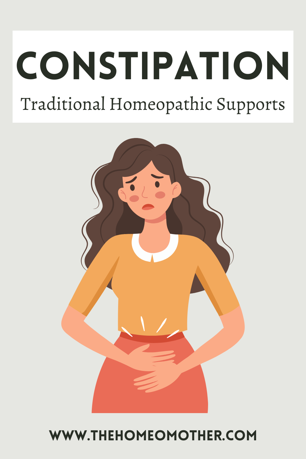 Constipation: Traditional Homeopathic Supports