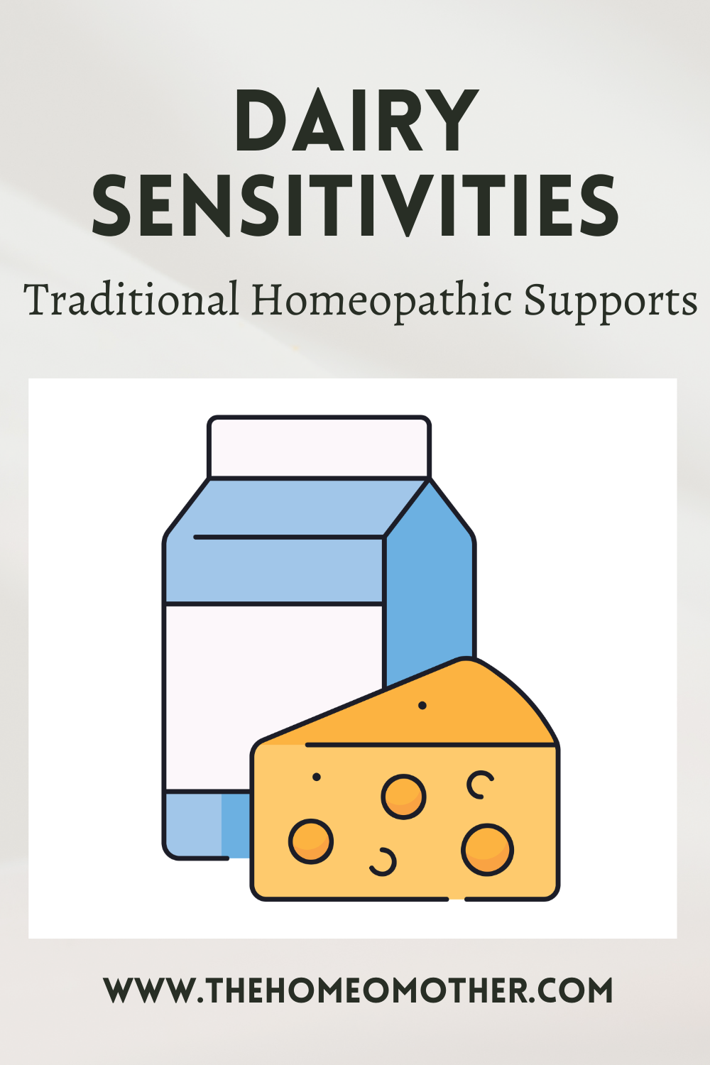 Dairy Sensitivities: Traditional Homeopathic Supports