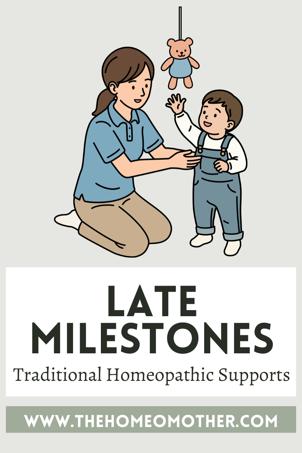Late Milestones: Traditional Homeopathic Supports
