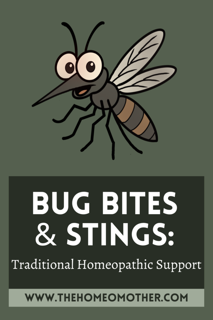 Bug Bites & Stings: Traditional Homeopathic Support