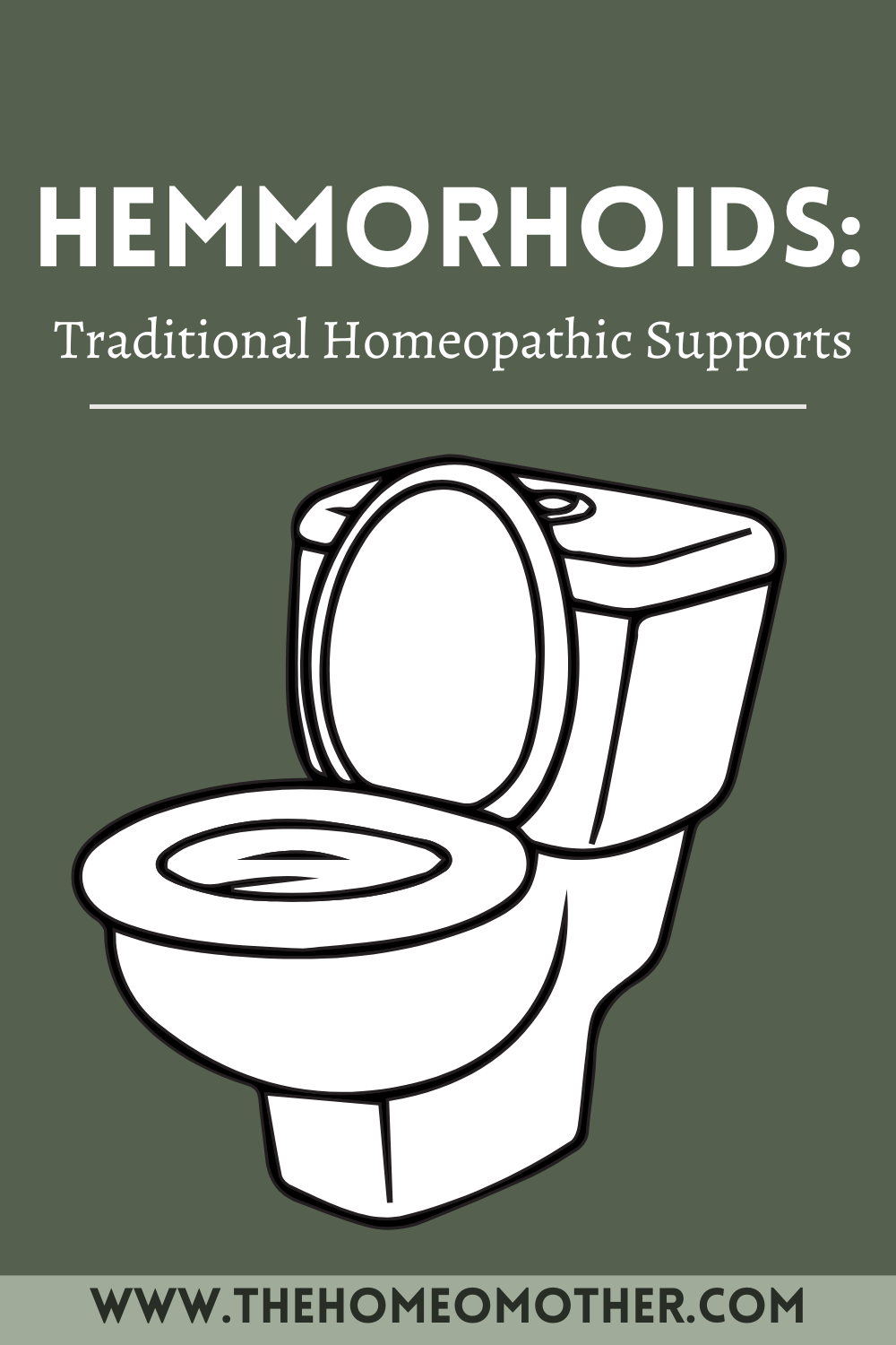 Hemorrhoids: Traditional Homeopathic Supports