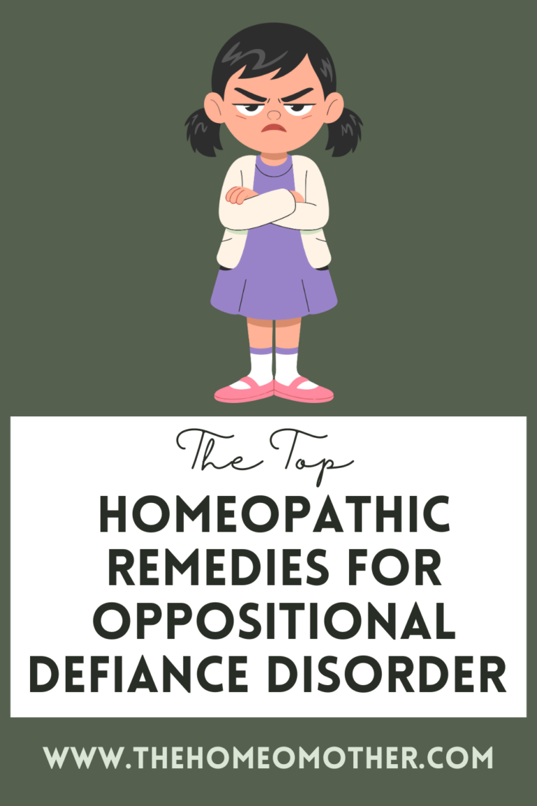 The Top 10 Homeopathic Remedies for Oppositional Defiance Disorder – ODD