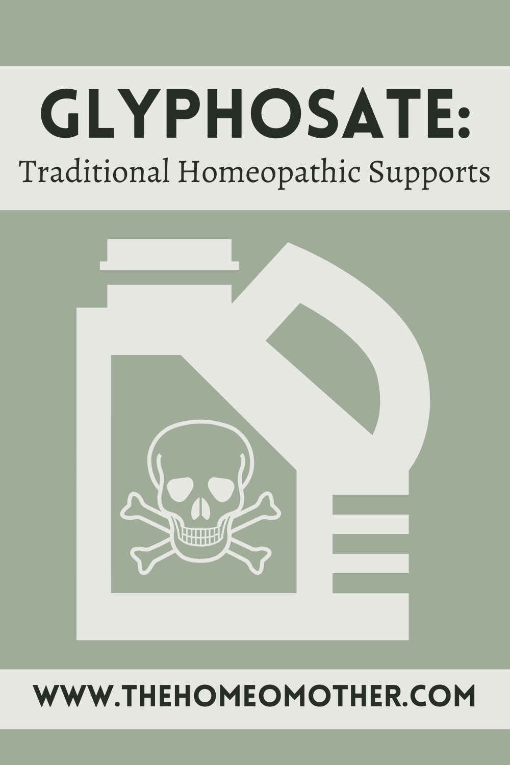 Glyphosate: Traditional Homeopathic Supports